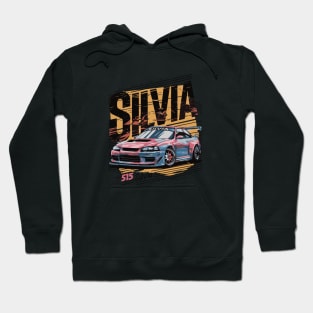 Silvia S15 Vintage Car Hoodie